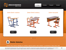 Tablet Screenshot of meble-szkolne.com